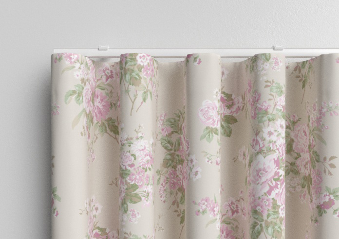 Shabby Chic by Rachel Ashwell Rose Chintz, Pink - Made to Measure Curtains - Image 13